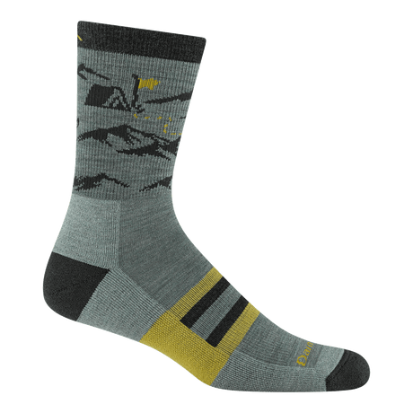 Darn Tough | Hike Hike Hut | Micro Crew | Midweight | Cushion | Heren | Wandelsokken | Trail.nl