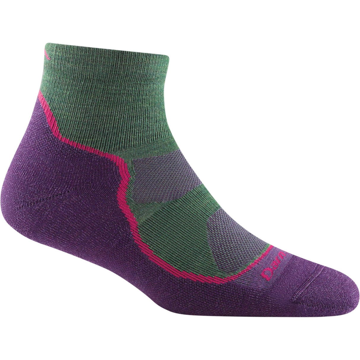 Darn Tough | Light Hiker | 1/4 Sock | Lightweight | Cushion | Dames | Wandelsokken | Trail.nl