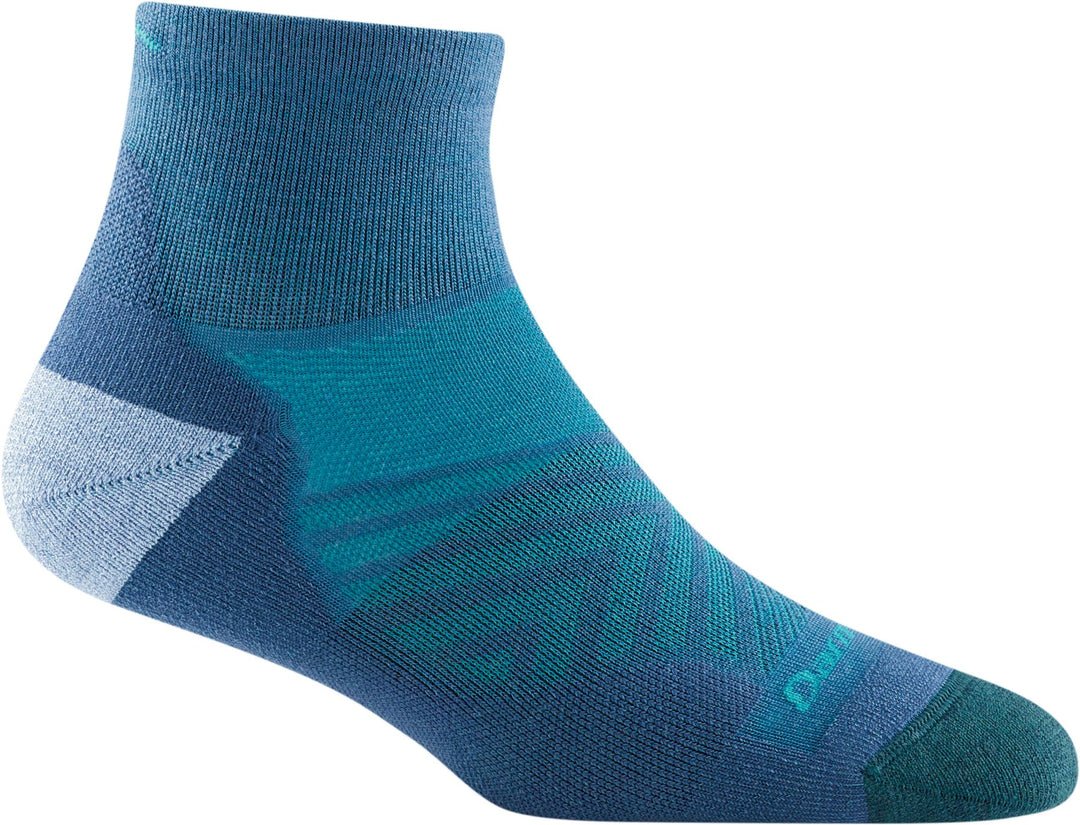 Darn Tough | Run | 1/4 Sock | Ultra-Lightweight | Cushion | Dames | Trailrunsokken | Trail.nl