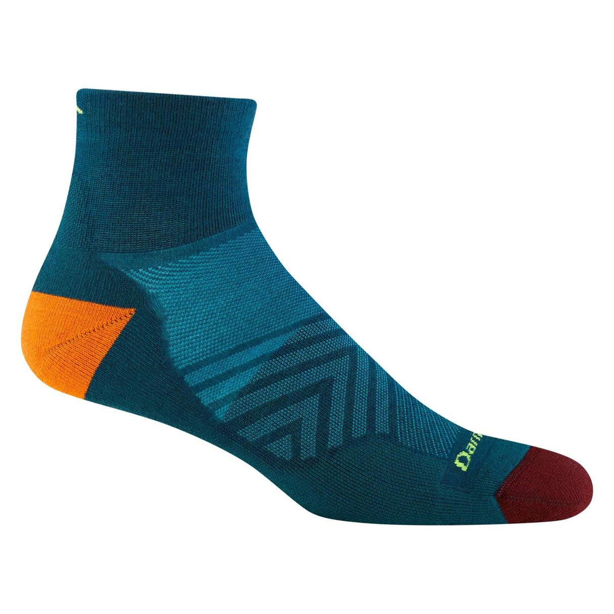 Darn Tough | Run | 1/4 Sock | Ultralight| Cushion | Heren | Trailrunsokken | Trail.nl