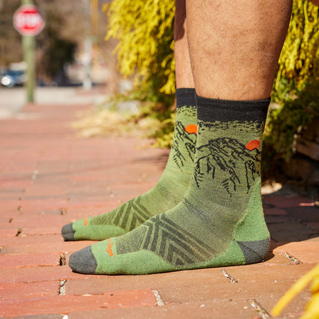 Darn Tough | Vert | Micro Crew | Ultra-Lightweight | Cushion | Heren | Trailrunningsokken | Trail.nl