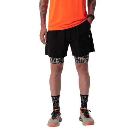 Dynafit Trail 2in1 Shorts Heren | Trail.nl