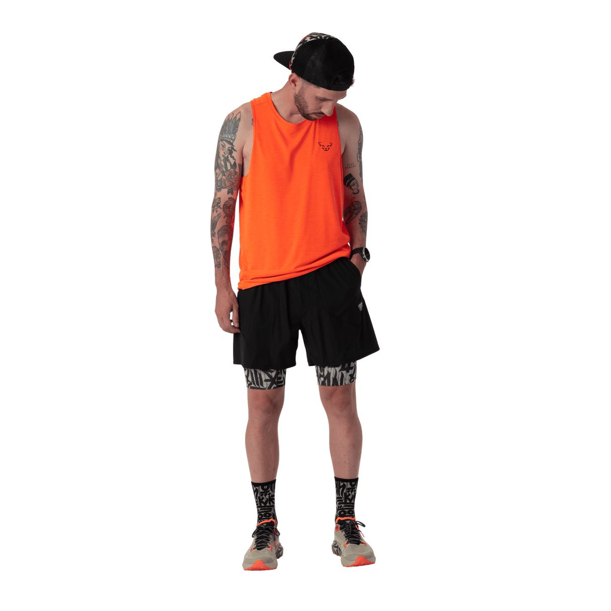 Dynafit Trail 2in1 Shorts Heren | Trail.nl