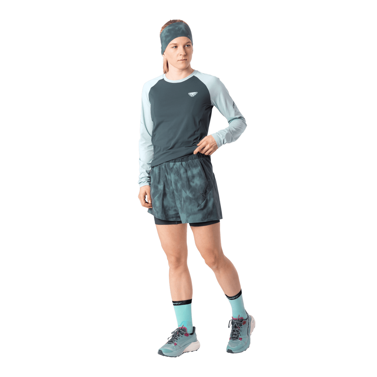 Dynafit Trail Reflective 2in1 Shorts Dames | Trail.nl