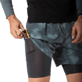 Dynafit Trail Reflective 2in1 Shorts Heren | Trail.nl