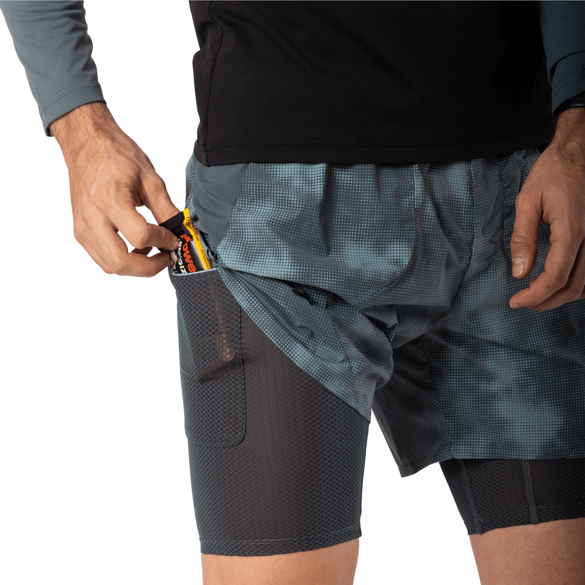 Dynafit Trail Reflective 2in1 Shorts Heren | Trail.nl