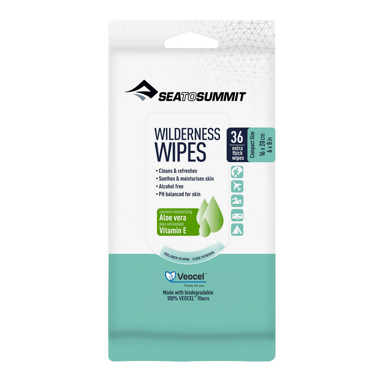 Sea to Summit | Wilderness Wipes | Reinigingsdoekjes | Trail.nl