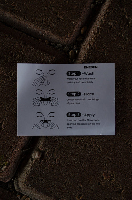ENE9EN | Airstrike Nasal Performance Strips | Neuspleisters - Trail.nl