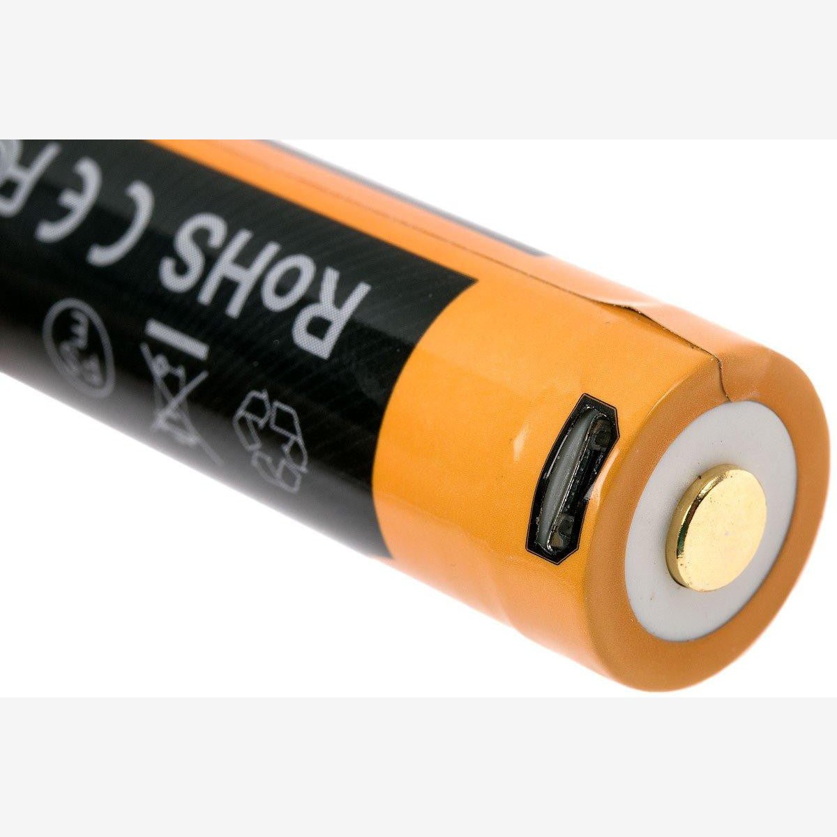 Fenix 18650 Accu 3.5 Ah (USB) - Trail.nl