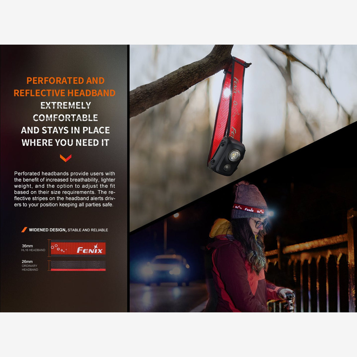 Fenix HL16 (450 Lumen) | Trail.nl