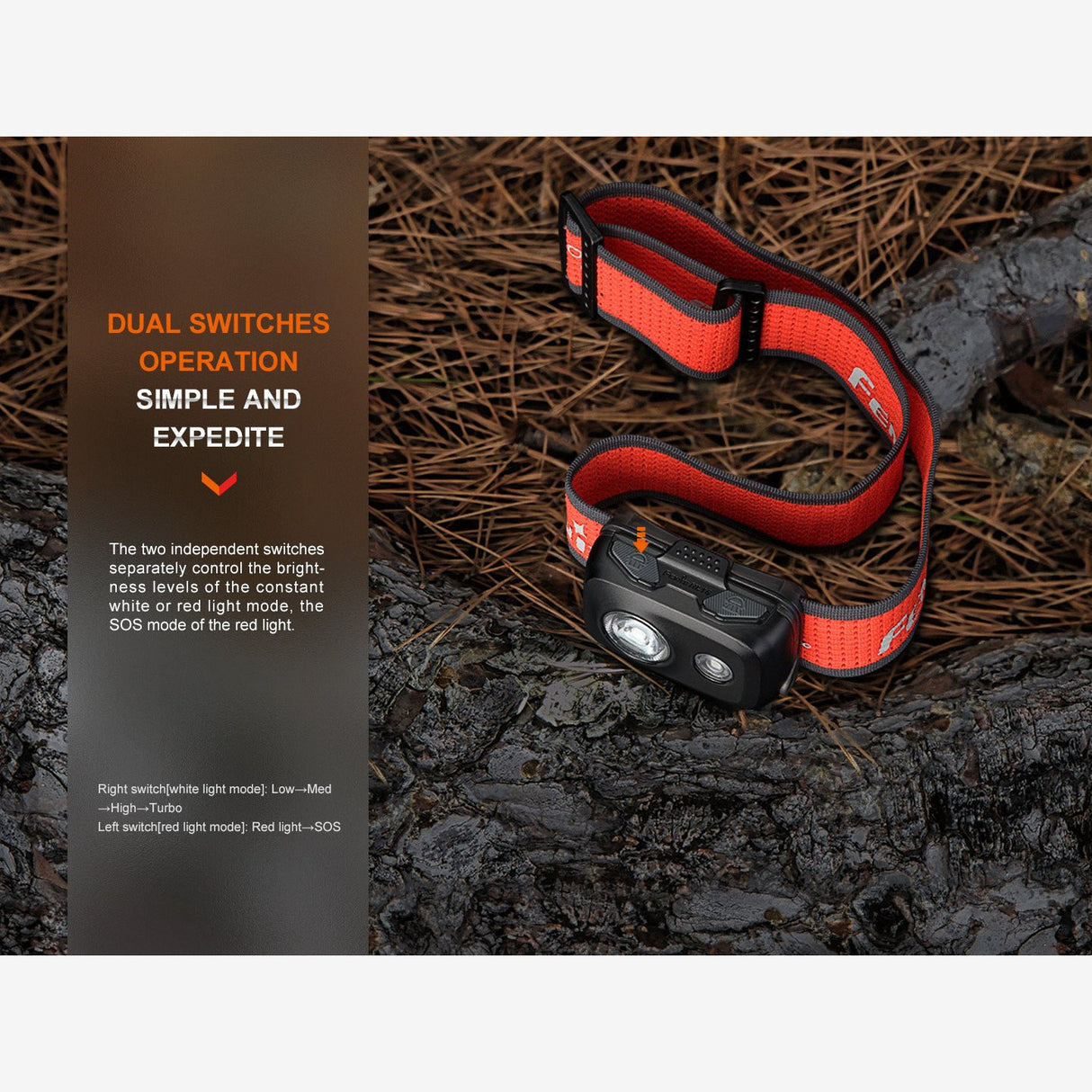 Fenix HL16 (450 Lumen) | Trail.nl