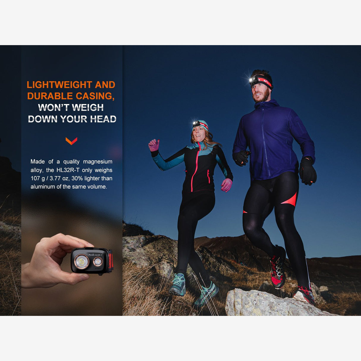 Fenix HL32R-T (800 lumen) | Trail.nl