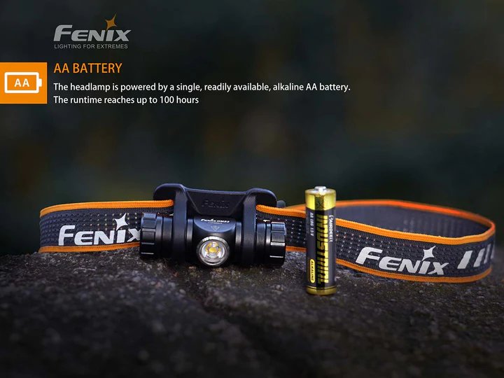 Fenix | HM23 | Hoofdlamp | 240 Lumen | Trail.nl