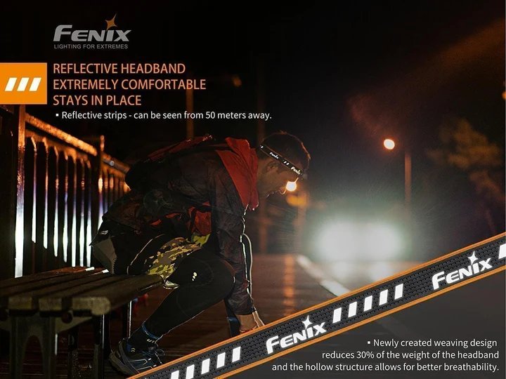 Fenix | HM23 | Hoofdlamp | 240 Lumen | Trail.nl