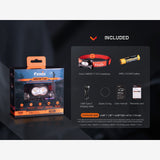 Fenix HM65R-T V2.0 (1600 lumen) | Trail.nl