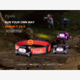 Fenix HM65R-T V2.0 (1600 lumen) | Trail.nl