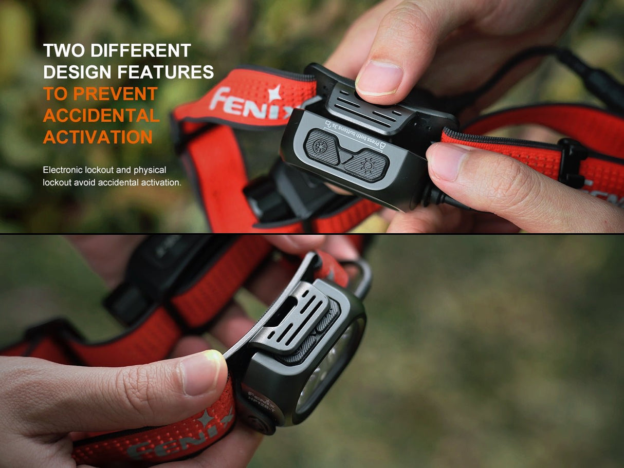 Fenix | HP12R-T | Oplaadbare Hoofdlamp | 1300 Lumen | Trail.nl