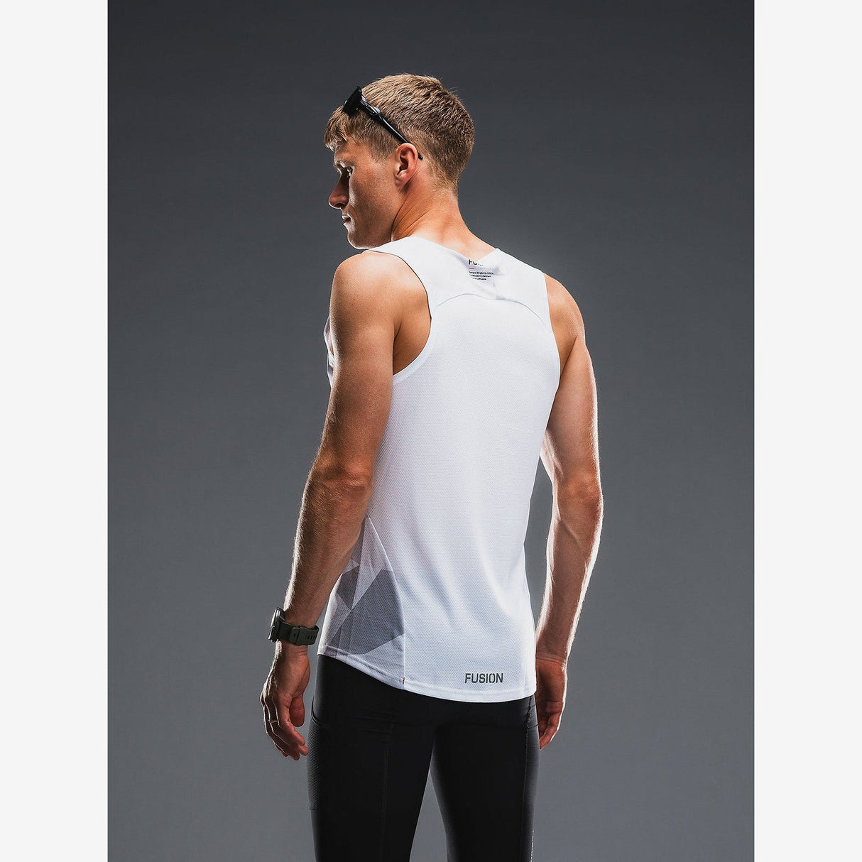 Fusion | Tempo Run Singlet | Running Tank | Unisex - Trail.nl