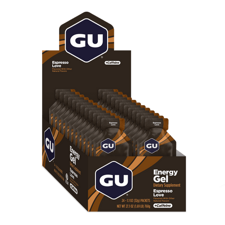GU | Original Energy | Energy Gel + Caffeine | 23 Gram Carbs - Trail.nl