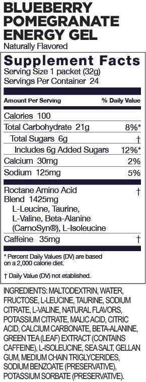 GU | Roctane Energy | Energy Gel + Caffeine | 21 Gram Carbs - Trail.nl