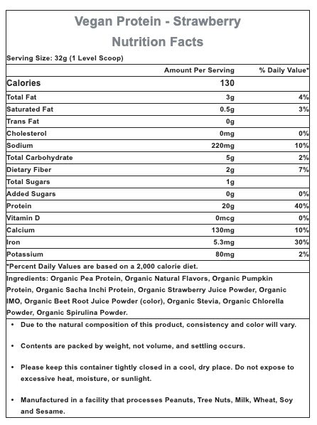 Hammer Nutrition | Organic Vegan Protein Powder | Recovery Drink | 50 Gram Proteïne | Trail.nl