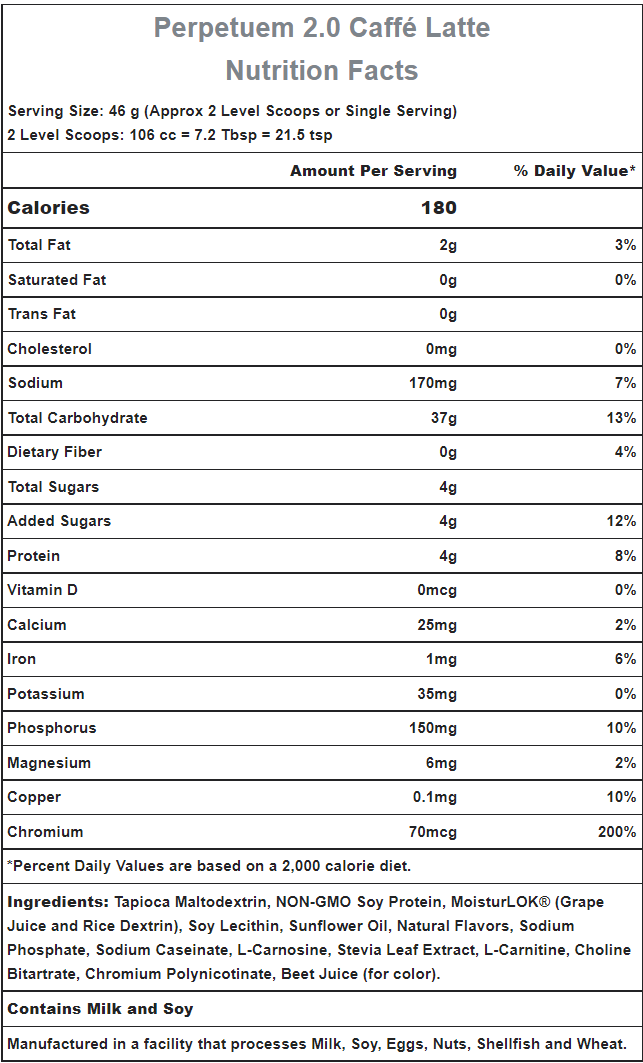 Hammer Nutrition | Perpetuem 2.0 | Ultra Sportdrank | 37 Gram Carbs | Trail.nl