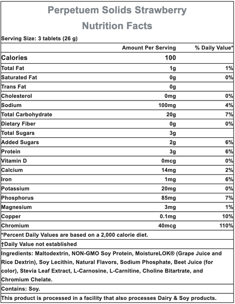 Hammer Nutrition | Perpetuem Solid | Kauwbare Ultra Energie Voeding | 20 Gram Carbs | Trail.nl