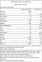 Hammer Nutrition | Raw Energy | Vegan Energybar | Trail.nl