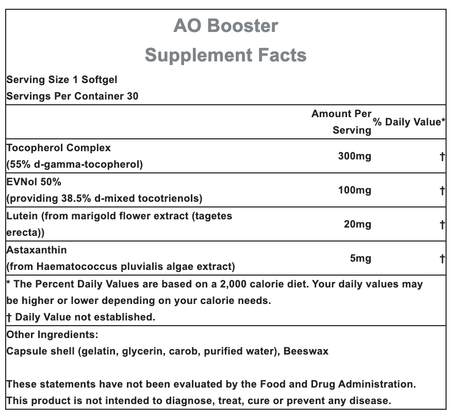 Hammer Nutrition | Superior Recovery | AO Booster | 30 Softgels | Trail.nl