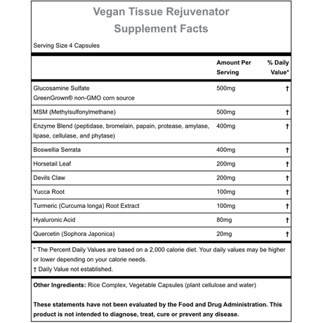 Hammer Nutrition | Superior Recovery | Vegan Tissue Rejuvenator | 120 Stuks | Trail.nl