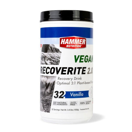 Hammer Nutrition | Vegan Recoverite | Post-Workout Recovery Drink | 10 Gram Proteïne | Trail.nl