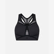 Hastko Bra No. 39 All Terrain Sport-BH in Schwarz – Produktfoto Vorderseite