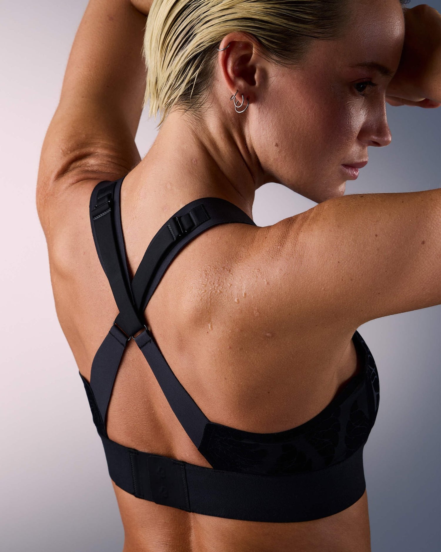 HBselect Sportbeha voor dames, sterke ondersteuning, gekruiste rug, groot, voor fitness, hardlopen, yoga, gevoerde bustier, cross back, push-up beha, zwart, blauw, wit, XL HBselect Sportbeha voor dames, sterke ondersteuning, gekruiste rug, groot, voor fitness, hardlopen, yoga, gevoerde bustier, cross back, push-up beha, zwart, blauw, wit, XL