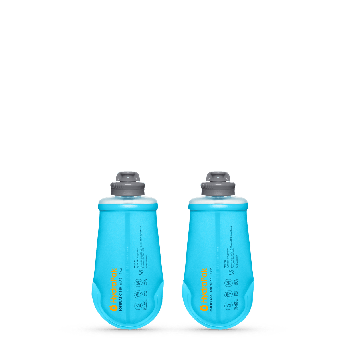HydraPak | Soft Flask | 150 ML | Duo - pack - Trail.nl