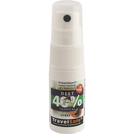 Travelsafe | TravelDEET 40% | Spray tegen muggen en teken | Trail.nl