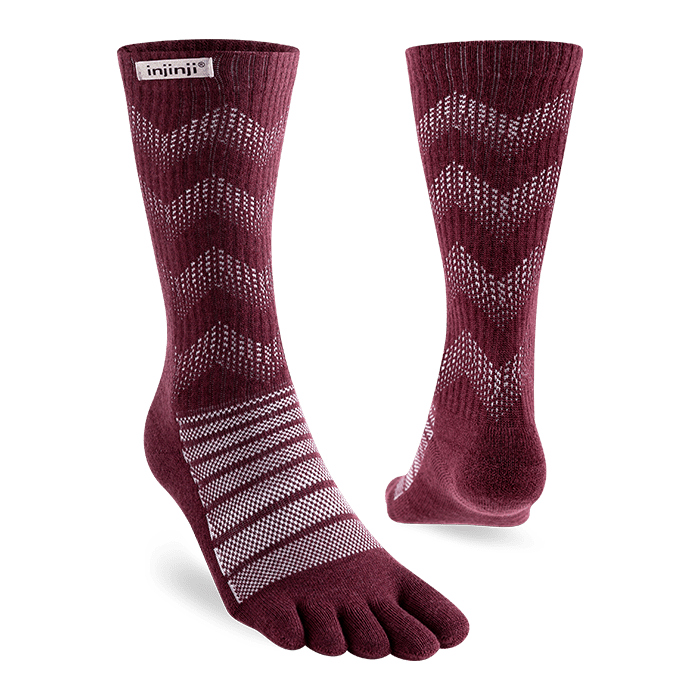 Injinji | Outdoor | Crew | Midweight | Wol | Wandelsokken - Trail.nl