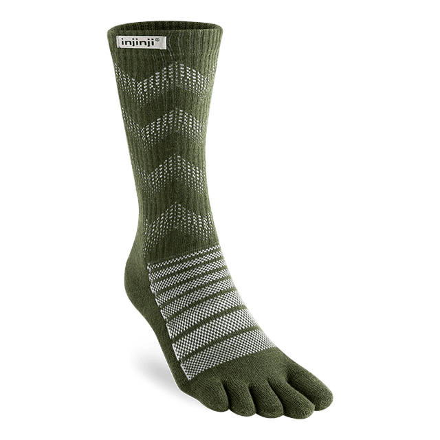 Injinji | Outdoor | Crew | Midweight | Wol | Wandelsokken - Trail.nl