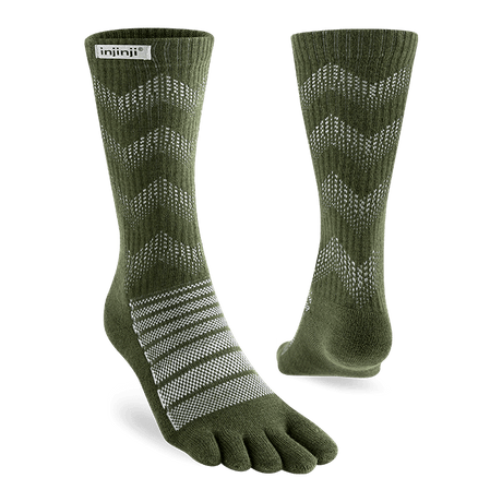 Injinji | Outdoor | Crew | Midweight | Wol | Wandelsokken - Trail.nl