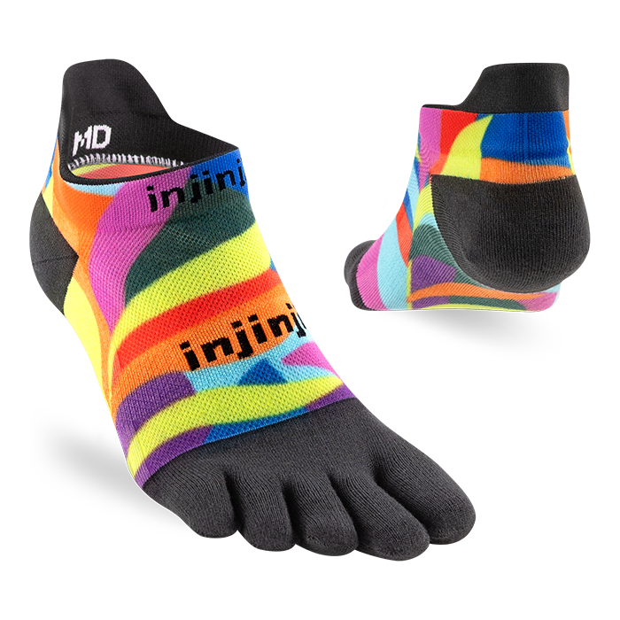 Injinji | Run | No - Show | Lightweight | Spectrum | Hardloopsokken - Trail.nl