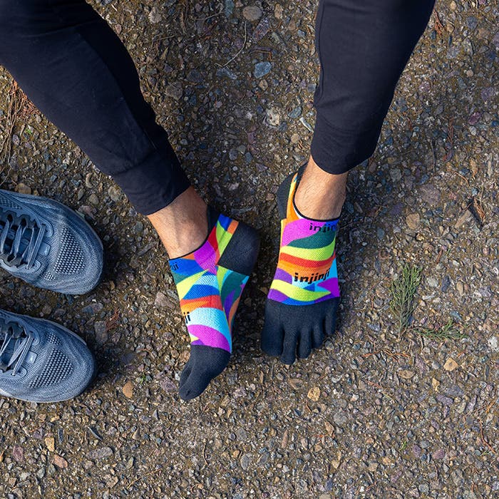 Injinji | Run | No - Show | Lightweight | Spectrum | Hardloopsokken - Trail.nl