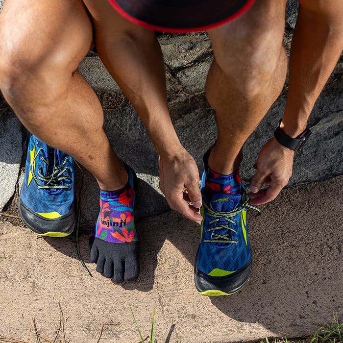 Injinji | Run | No - Show | Lightweight | Spectrum | Hardloopsokken - Trail.nl