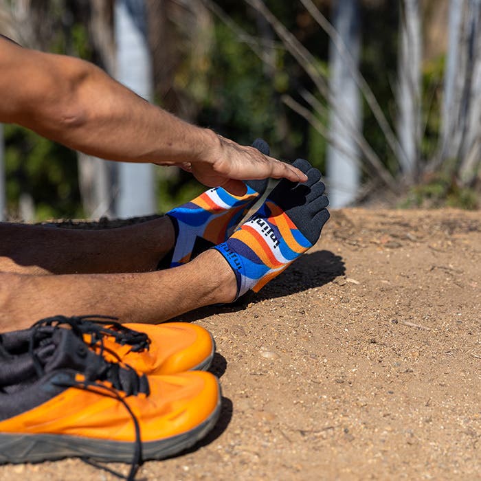 Injinji | Run | No - Show | Lightweight | Spectrum | Hardloopsokken - Trail.nl
