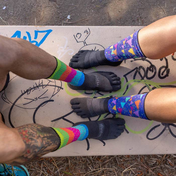 Injinji Trail Crew Dames Spectrum | Trail.nl