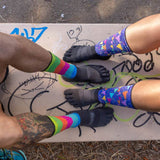 Injinji Trail Crew Dames Spectrum | Trail.nl