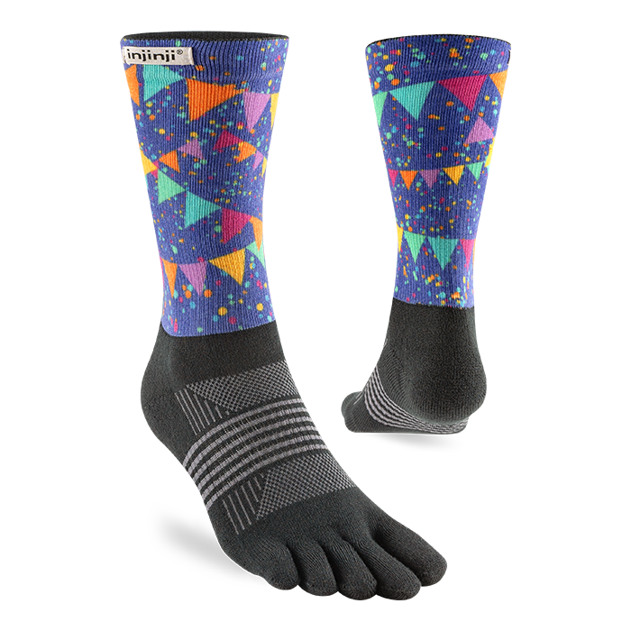 Injinji Trail Crew Dames Spectrum | Trail.nl
