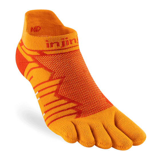 Injinji | Ultra Run | No-Show | Midweight Padded | Hardloopsokken | Trail.nl