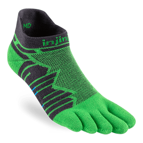 Injinji | Ultra Run | No-Show | Midweight Padded | Hardloopsokken | Trail.nl