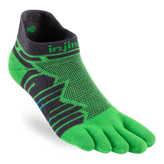 Injinji | Ultra Run | No-Show | Midweight Padded | Hardloopsokken | Trail.nl