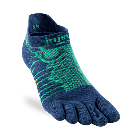 Injinji | Ultra Run | No-Show | Midweight Padded | Hardloopsokken | Trail.nl