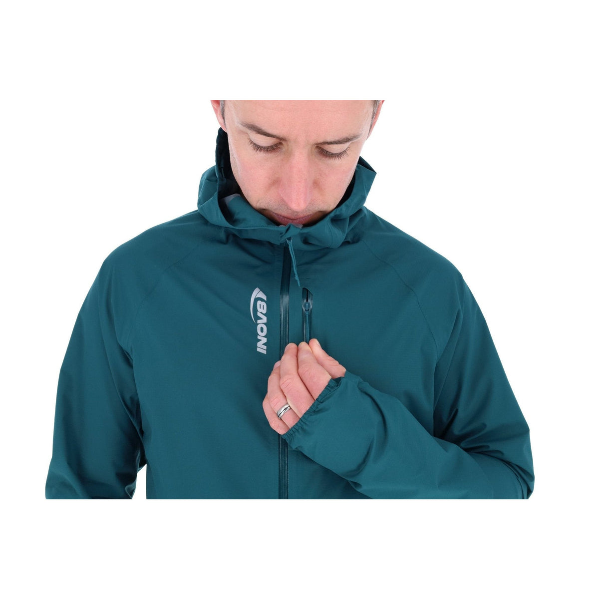 INOV8 | Stormshell Full Zip V2 | Regenjack | Heren - Trail.nl